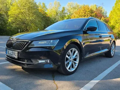 Brugt Skoda Superb SportLine 179 HK (131 kW) 2018 Sort Stationcar