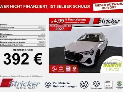 Usata Audi e-tron S-Line 300 kW (408 CV) 2022 Bianco SUV