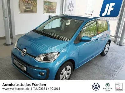 Używany VW up! move up! 60 KM (44 kW) 2018 Niebieski Hatchback
