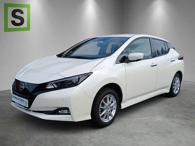 Gebraucht Nissan Leaf N-Connecta 160 kW (218 PS) 2023 Weiß Kleinwagen