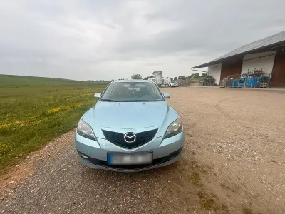 Gebraucht Mazda 3 105 PS (77 kW) 2007 Blau Kleinwagen