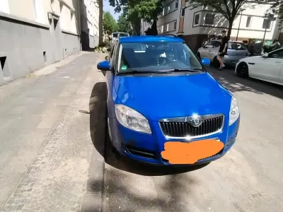 Gebraucht Skoda Fabia 51 PS (37 kW) 2008 Blau Kombi