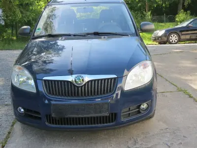 Gebraucht Skoda Roomster Plus Edition 69 PS (50 kW) 2009 Blau Van / Kleinbus