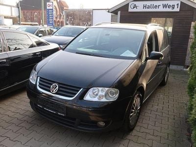 Gebraucht VW Touran Highline 105 PS (77 kW) 2006 Schwarz Van / Kleinbus