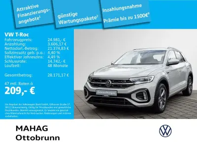 Gebraucht VW T-Roc R-line 110 PS (80 kW) 2024 Grau SUV