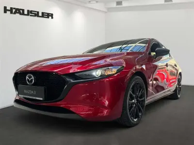 Neu Mazda 3 Nagisa 140 PS (102 kW) 2025 Soul red crystal Limousine