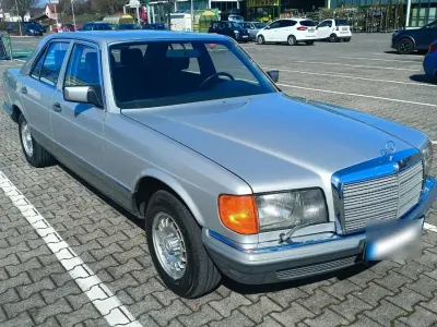 Brugt Mercedes 280 SE 185 HK (136 kW) 1984 Sølv Sedan