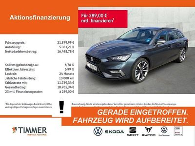 Gebraucht Seat Leon ST FR 150 PS (110 kW) 2022 Grau Kombi