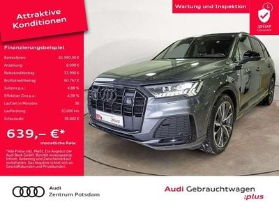 Usata Audi Q7 S-Line 286 CV (210 kW) 2021 Grigio SUV