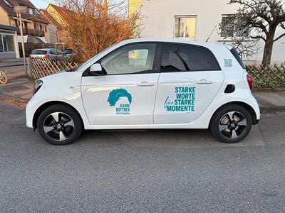 Gebraucht Smart ForFour Electric Drive Passion 40 kW (55 PS) 2021 Weiß Kleinwagen