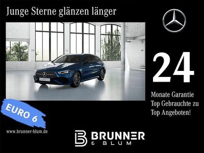Blau Gebraucht 2024 Mercedes CLA200 Shooting Brake AMG Kombi | 34.990 € (Fairer Preis)