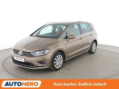 Braun Gebraucht 2016 VW Golf Sportsvan Highline Van / Kleinbus | 14.620 € (Fairer Preis)