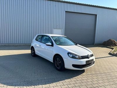 Usata VW Golf VI 80 CV (58 kW) 2009 Bianco Utilitaria