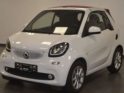gebraucht Smart ForTwo Cabrio Passion DCT*LED*NAVI*ROTES-VERDECK