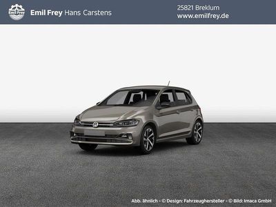 Gebraucht VW Polo Trendline 75 PS (55 kW) 2018 Limestone grey metallic Kleinwagen