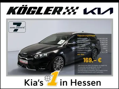 Gebraucht Kia Ceed Sportswagon GT-Line 160 PS (117 kW) 2023 Schwarz Kombi