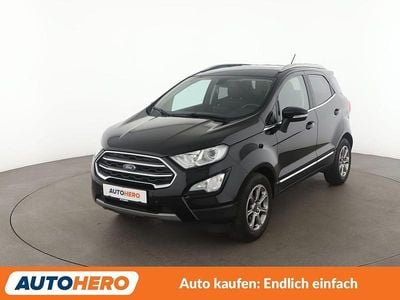 Schwarz Gebraucht 2018 Ford Ecosport Titanium SUV | 13.320 € (Fairer Preis)