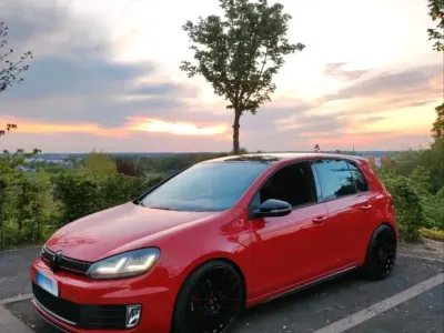 Gebraucht VW Golf VII GTI 211 PS (155 kW) 2012 Rot Kleinwagen
