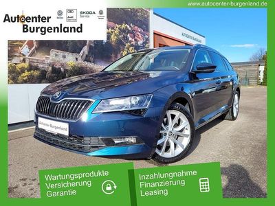 Gebraucht Skoda Superb Style 190 PS (139 kW) 2019 Blau Kombi