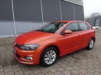 Gebraucht VW Polo Highline 95 PS (69 kW) 2018 Orange Limousine