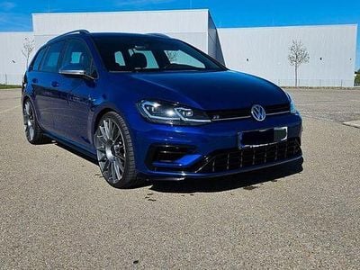 Second-hand VW Golf VII R 310 CP (228 kW) 2017 Albastru Break