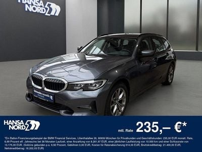 Grau / mineralgrau (metallic) Gebraucht 2022 BMW 320 Sport Line Kombi | 25.850 € (Guter Preis)