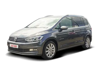 Gebraucht VW Touran Highline 150 PS (110 kW) 2017 Grau Van / Kleinbus