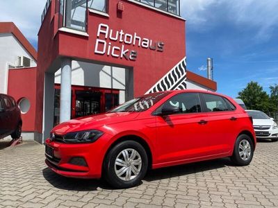 Usata VW Polo Trendline 80 CV (58 kW) 2019 Rosso Utilitaria