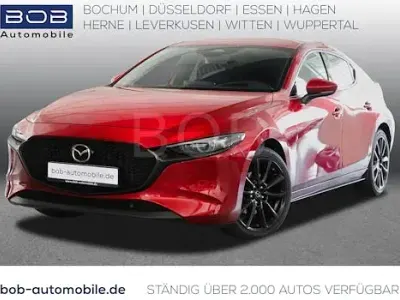 Brugt Mazda 3 Exclusive 186 HK (136 kW) 2024 Rød Sedan