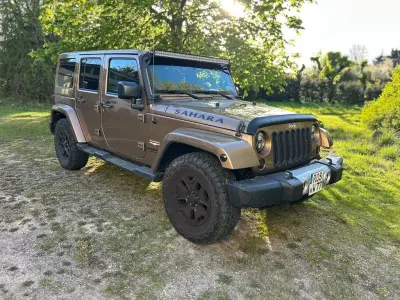 Käytetty Jeep Wrangler Sahara 284 HP (208 kW) 2015 Ruskea Katumaasturi