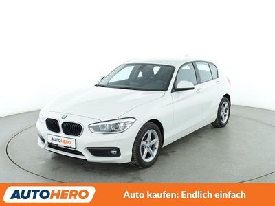 Weiß Gebraucht 2017 BMW 118 Advantage Kleinwagen | 14.780 € (Etwas zu teuer)