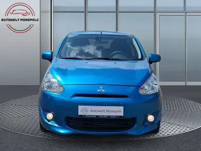 Gebraucht Mitsubishi Space Star 80 PS (58 kW) 2013 Blau Van / Kleinbus