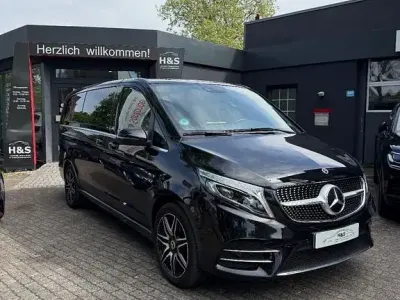 Gebraucht Mercedes V250 AMG line 190 PS (139 kW) 2021 Obsidianschwarz Van / Kleinbus
