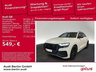 Gebraucht Audi Q8 Competition 286 PS (210 kW) 2022 Carraraweiß SUV
