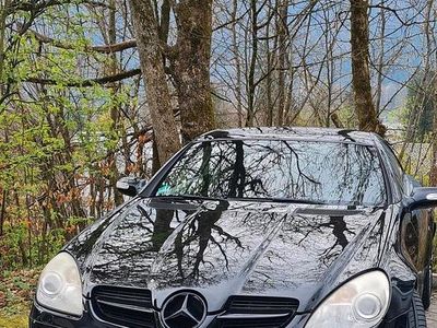 Second-hand Mercedes SLK200 163 CP (119 kW) 2006 Negru Cabrio