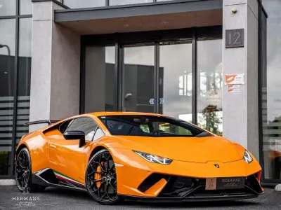 Gebraucht Lamborghini Huracán 640 PS (470 kW) 2019 Orange Cabrio