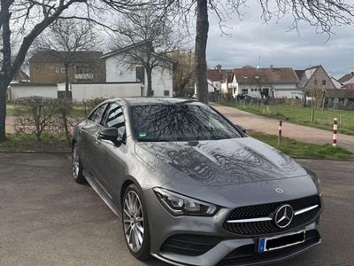 Gebraucht Mercedes CLA200 AMG line 163 PS (119 kW) 2021 Grau Coupé
