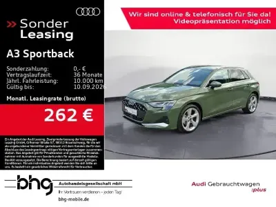 Gebraucht Audi A3 Advanced Plus 116 PS (85 kW) 2025 Distriktgrün metallic Limousine