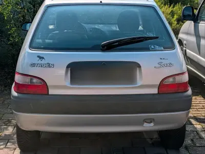 Gebraucht Citroën Saxo 75 PS (55 kW) 2000 Silber Kleinwagen