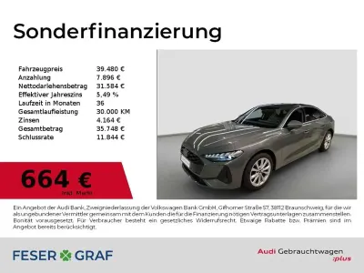 Gebraucht Audi A5 Sport 204 PS (150 kW) 2025 Chronosgrau metallic Limousine