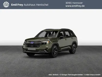 Neu Subaru Forester Platinum 136 PS (100 kW) 2026 Autumn green metallic SUV