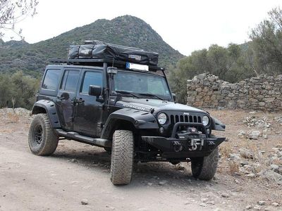 Gebraucht Jeep Wrangler Unlimited Rubicon 284 PS (208 kW) 2017 Schwarz SUV