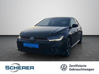 Deep black perleffekt (metallic) Gebraucht 2022 VW Polo GTI Limousine | 21.490 € (Fairer Preis)