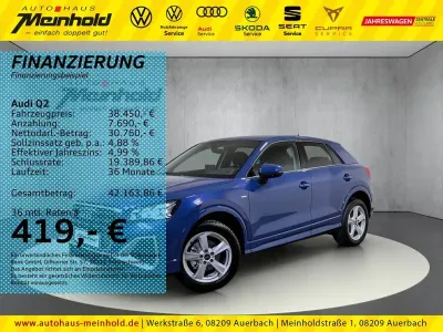 Używany Audi Q2 S-Line 150 KM (110 kW) 2026 Niebieski SUV