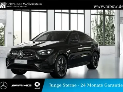 Brugt Mercedes GLE450 AMG AMG 367 HK (269 kW) 2024 Sort Coupe