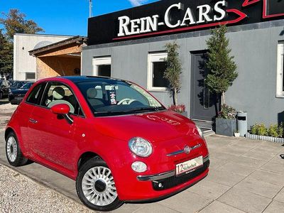 Gebraucht Fiat 500 Lounge 69 PS (50 kW) 2010 Rot Kleinwagen