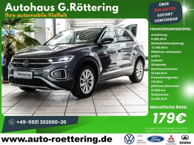 Gebraucht VW T-Roc Style 110 PS (80 kW) 2023 Grau SUV