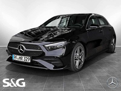 Gebraucht Mercedes A200 AMG 163 PS (119 kW) 2025 Unilack nachtschwarz Limousine