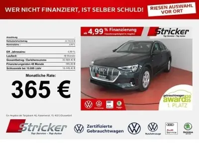 Używany Audi e-tron 300 kW (408 KM) 2021 SUV