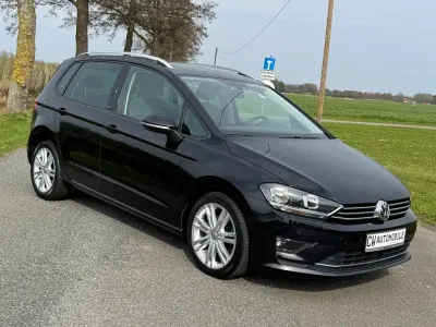 Gebraucht VW Golf Sportsvan Allstar 150 PS (110 kW) 2016 Schwarz Van / Kleinbus